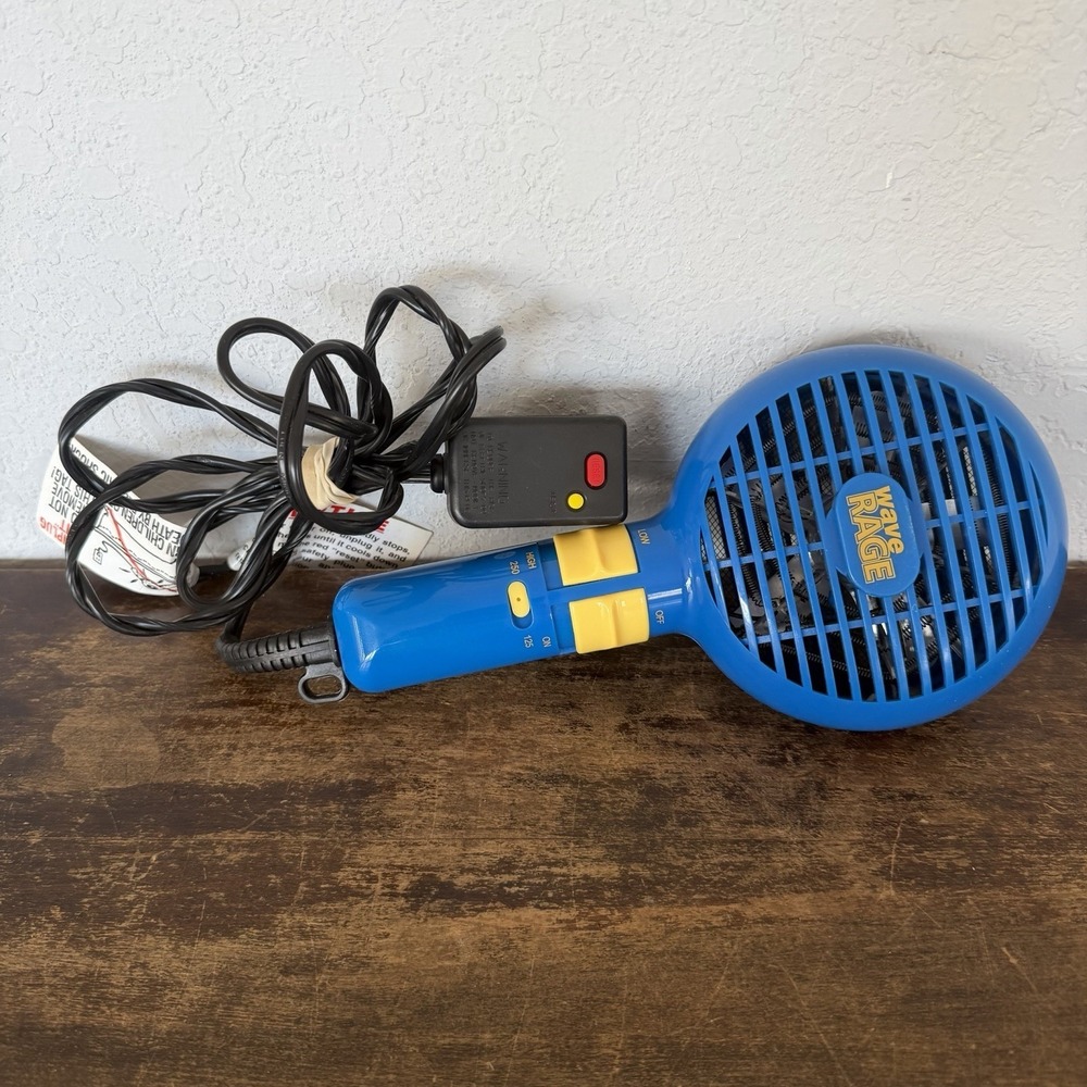Wave Rage Diffuser‎ Hair Blow Dryer 1250 Watts Works Great Tested